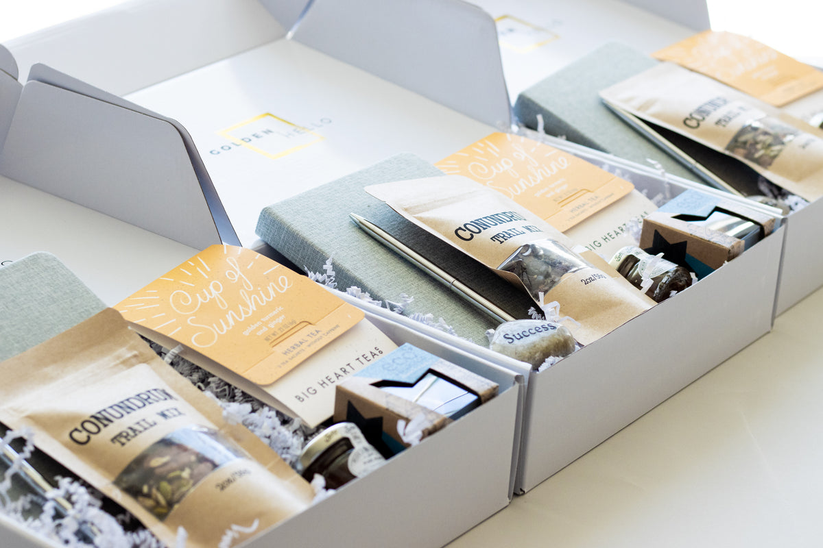 Curate Your Corporate Golden Hello gifts